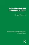 Postmodern Criminology cover