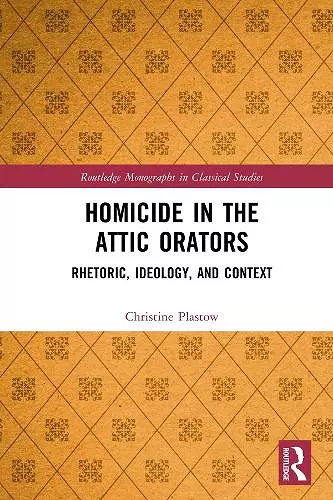 Homicide in the Attic Orators cover