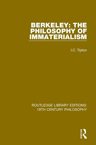 Berkeley: The Philosophy of Immaterialism cover