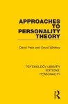 Approaches to Personality Theory cover