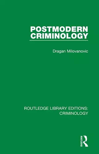 Postmodern Criminology cover