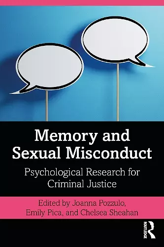 Memory and Sexual Misconduct cover