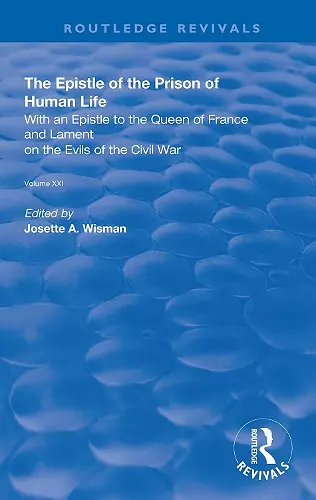 The Epistle of the Prison of Human Life cover