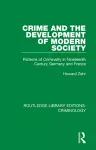 Crime and the Development of Modern Society cover