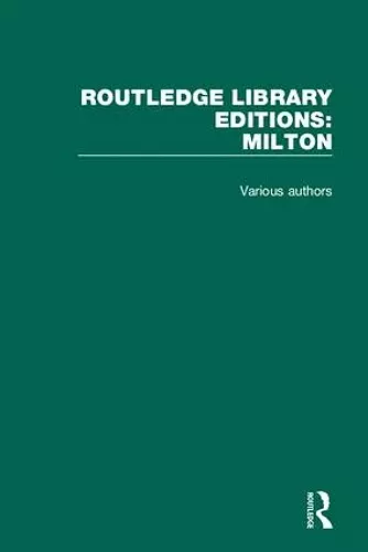 Routledge Library Editions: Milton cover