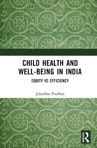 Child Health and Well-being in India cover