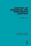 History of Europe in the Nineteenth Century cover