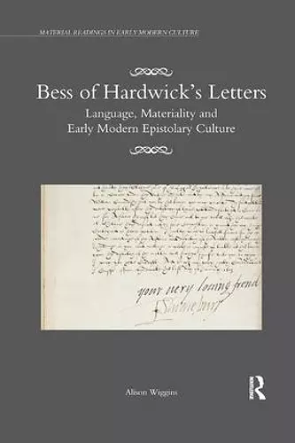 Bess of Hardwick’s Letters cover