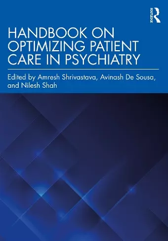 Handbook on Optimizing Patient Care in Psychiatry cover