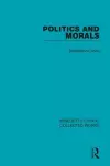 Politics and Morals cover