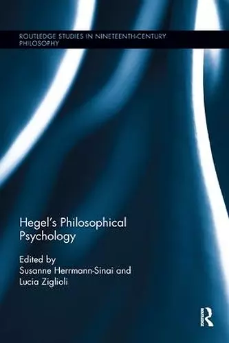 Hegel's Philosophical Psychology cover