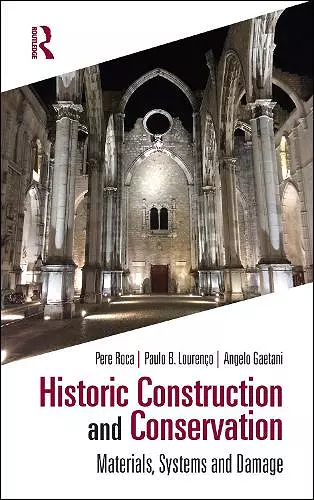 Historic Construction and Conservation cover