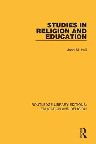 Studies in Religion and Education cover