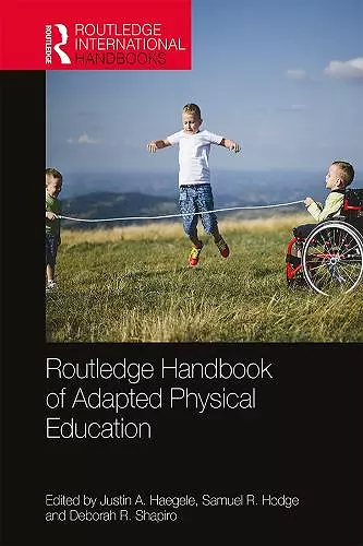 Routledge Handbook of Adapted Physical Education cover