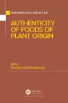 Authenticity of Foods of Plant Origin cover