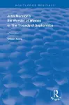 John Marston's The Wonder of Women or The Tragedy of Sophonisba cover