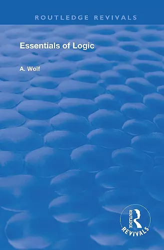 Essentials of Logic cover