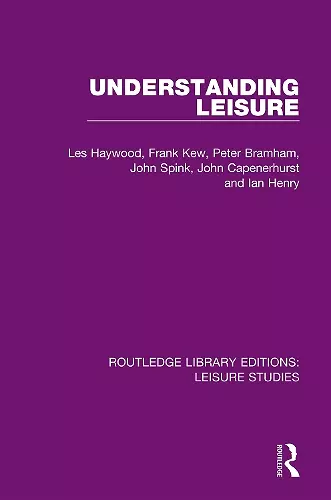 Understanding Leisure cover