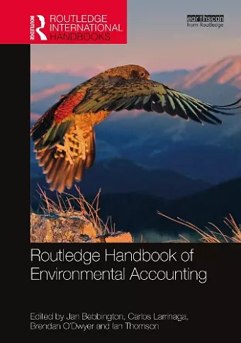 Routledge Handbook of Environmental Accounting cover