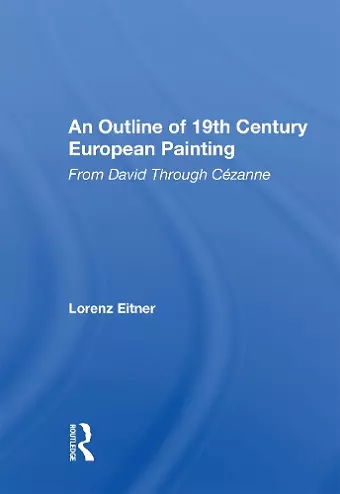 An Outline Of 19th Century European Painting cover