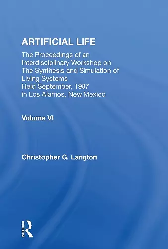 Artificial Life cover