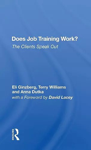 Does Job Training Work? cover
