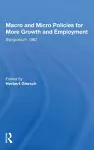 Macro And Micro Policies For More Growth And Employment cover