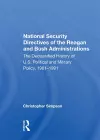 National Security Directives Of The Reagan And Bush Administrations cover