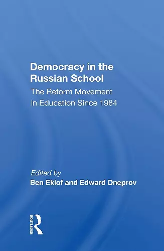 Democracy In The Russian School cover