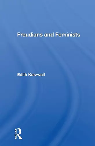 Freudians And Feminists cover