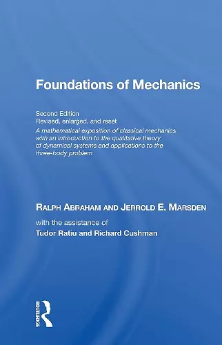 Foundations Of Mechanics (on Demand Printing Of 30102) cover