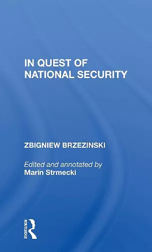 In Quest of National Security cover