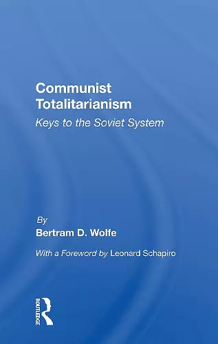 Communist Totalitarianism cover