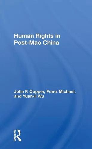 Human Rights In Post-mao China cover