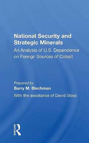 National Security And Strategic Minerals cover