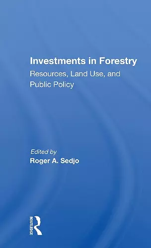 Investments in Forestry cover