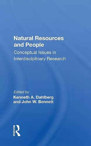 Natural Resources and People cover