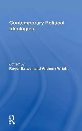 Contemporary Political Ideologies cover