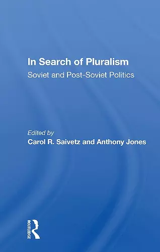 In Search of Pluralism cover