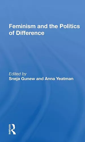 Feminism and the Politics of Difference cover