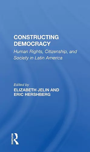 Constructing Democracy cover