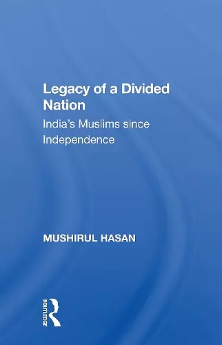 Legacy Of A Divided Nation cover