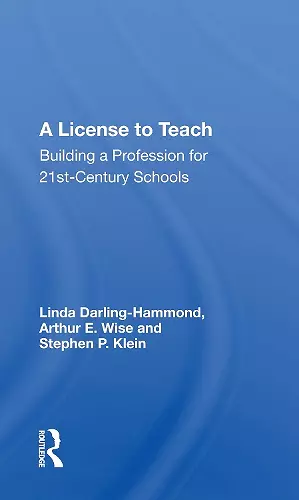 A License to Teach cover