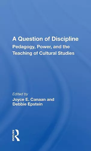 A Question of Discipline cover