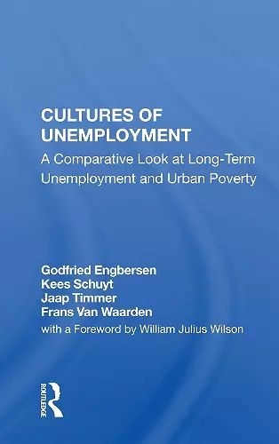 Cultures of Unemployment cover