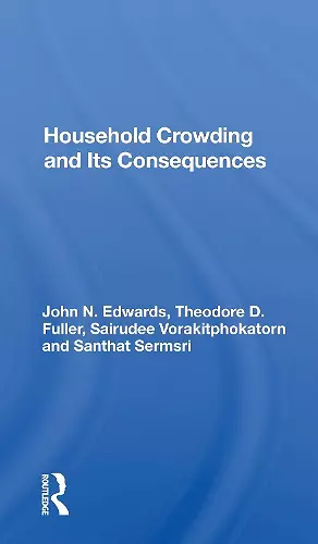 Household Crowding And Its Consequences cover