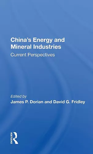 China's Energy and Mineral Industries cover