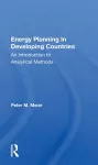 Energy Planning In Developing Countries cover