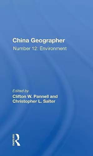 China Geographer cover