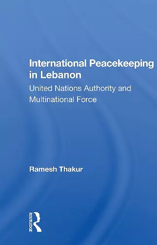 International Peacekeeping in Lebanon cover